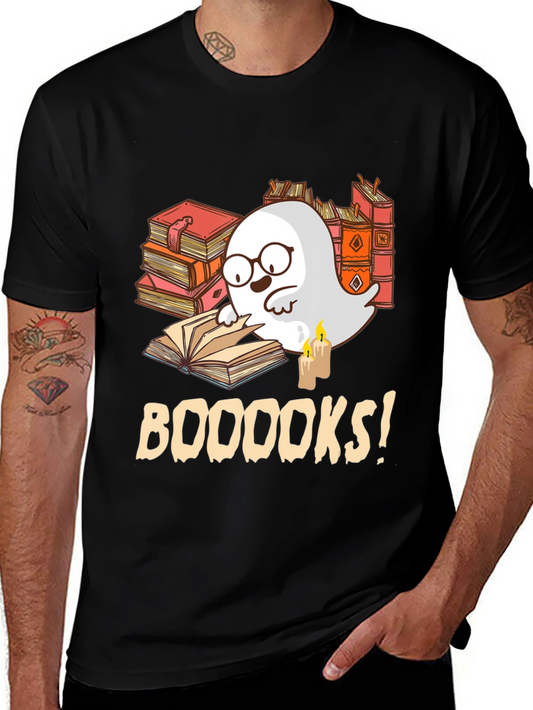 Booooks Ghost Reader T-Shirt