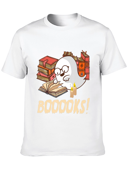 Booooks Ghost Reader T-Shirt