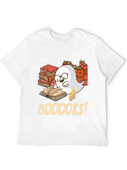 Booooks Ghost Reader T-Shirt
