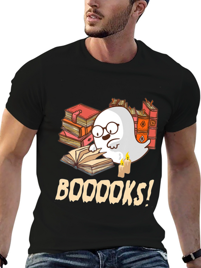 Booooks Ghost Reader T-Shirt