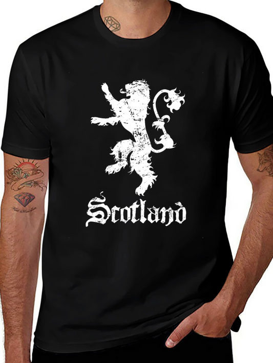 Scotland Lion Rampant Crest Graphic T-Shirt