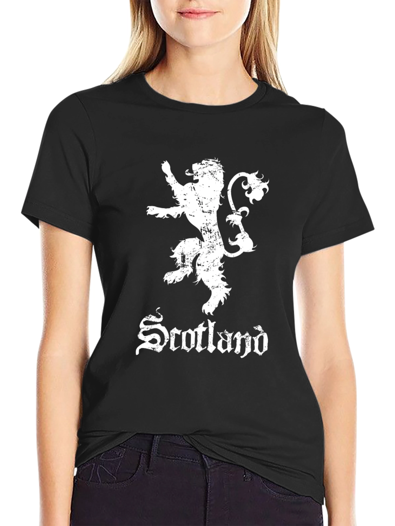 Scotland Lion Rampant Crest Graphic T-Shirt
