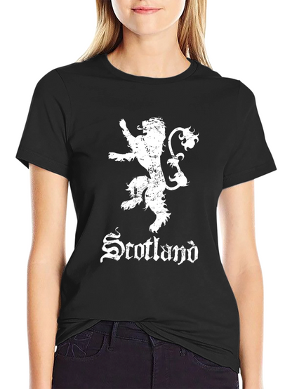 Scotland Lion Rampant Crest Graphic T-Shirt