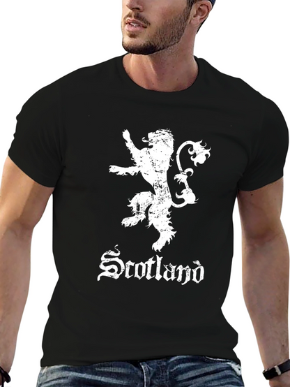 Scotland Lion Rampant Crest Graphic T-Shirt