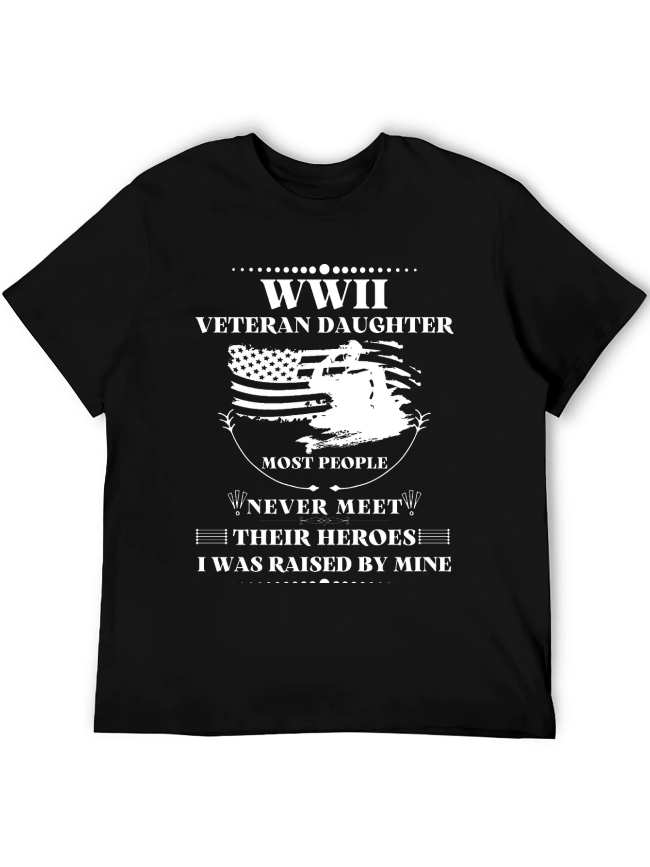 WWII Veteran Daughter T-Shirt - Honor Your Hero