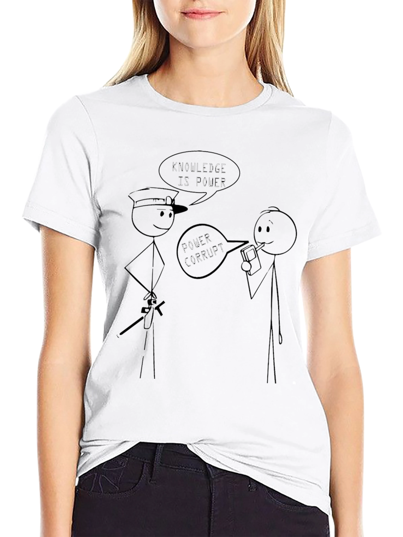 Knowledge is Power Graphic Tee