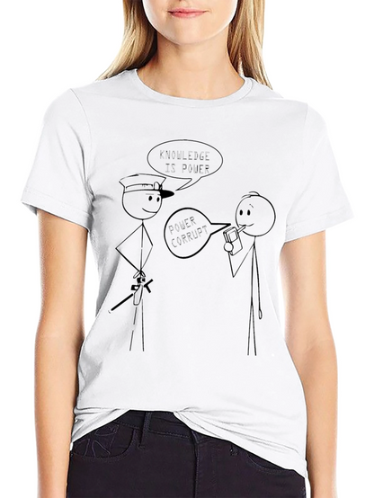 Knowledge is Power Graphic Tee