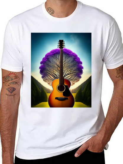 Guitar Tree Graphic T-Shirt