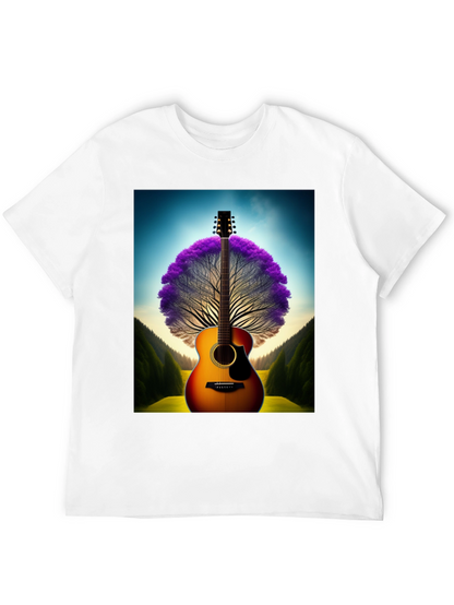 Guitar Tree Graphic T-Shirt