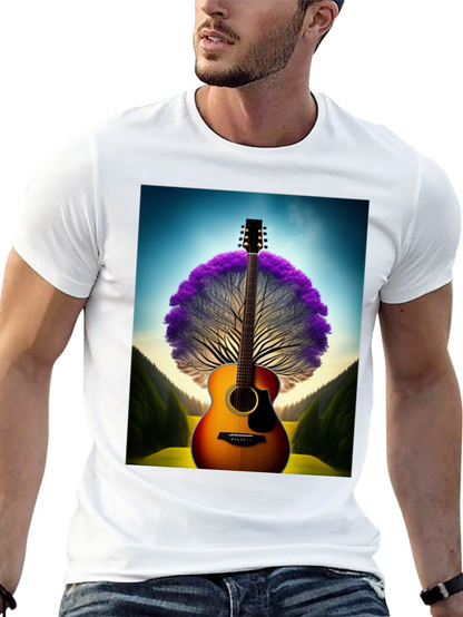Guitar Tree Graphic T-Shirt
