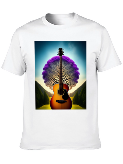 Guitar Tree Graphic T-Shirt