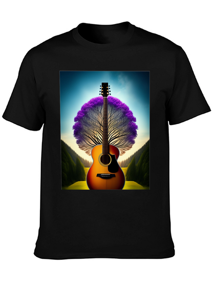 Guitar Tree Graphic T-Shirt