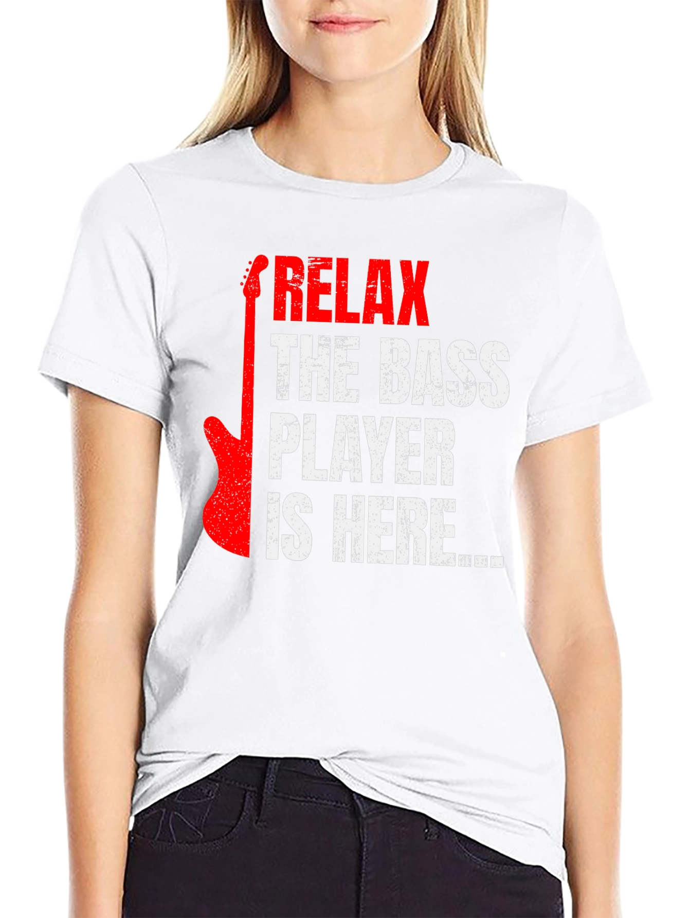 Relax the Bass Player is Here - Graphic Tee