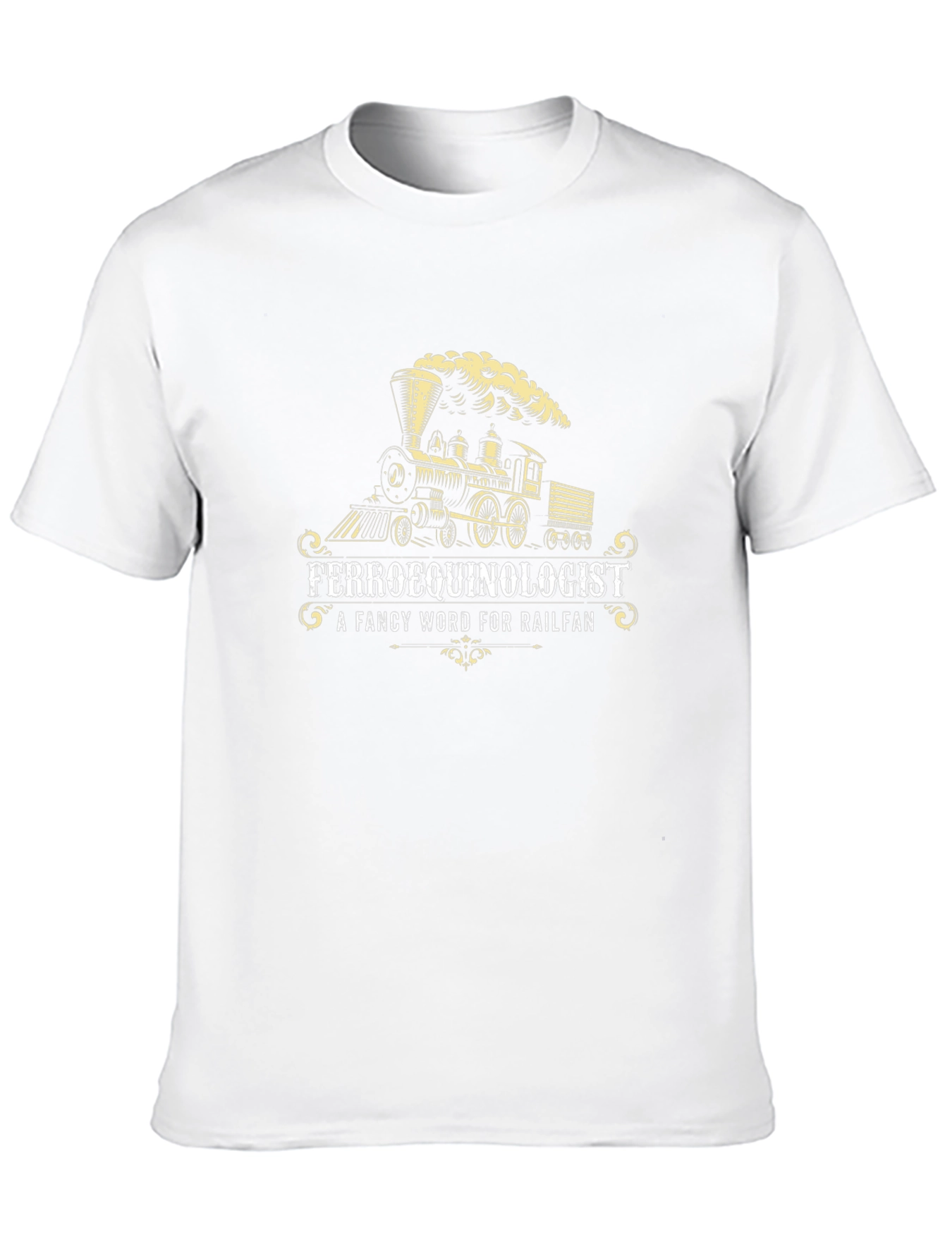 Ferroequinologist Railfan Train T-Shirt