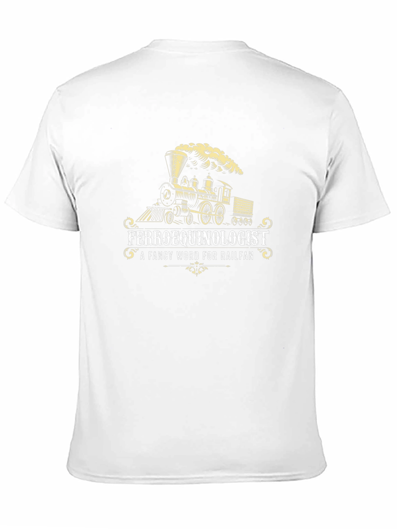 Ferroequinologist Railfan Train T-Shirt
