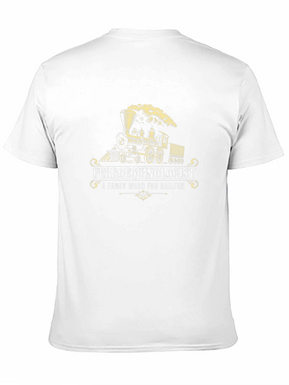 Ferroequinologist Railfan Train T-Shirt