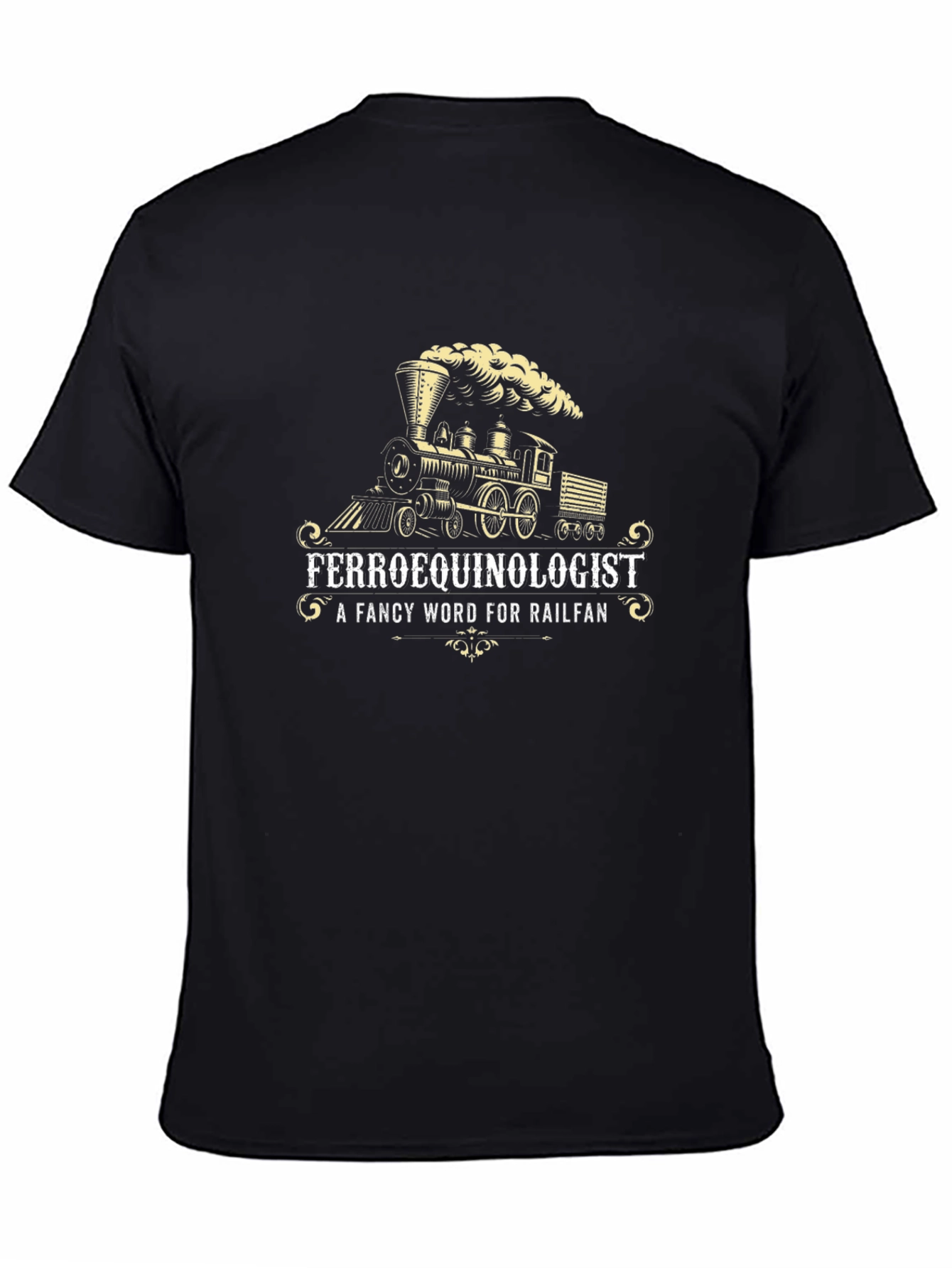 Ferroequinologist Railfan Train T-Shirt