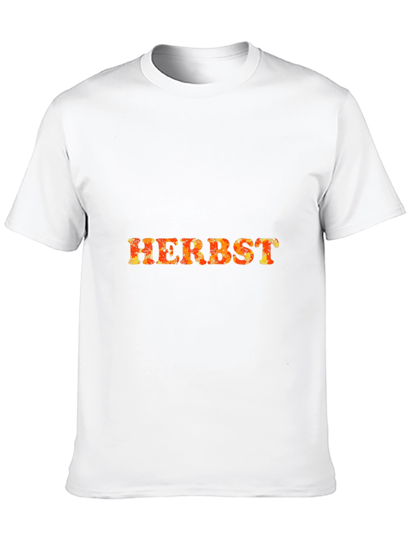 Herbst Graphic Tee - Black Cotton Blend T-Shirt
