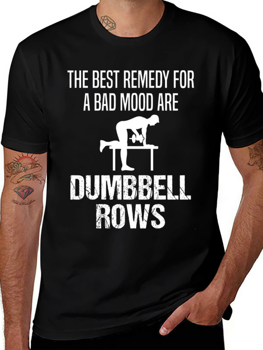 Dumbbell Rows Workout T-Shirt