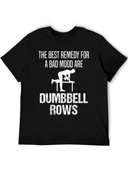 Dumbbell Rows Workout T-Shirt