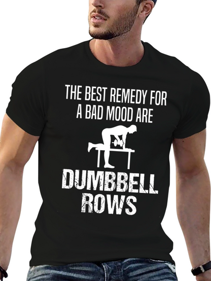Dumbbell Rows Workout T-Shirt