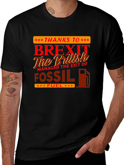 Brexit Fossil Fuel Graphic Tee