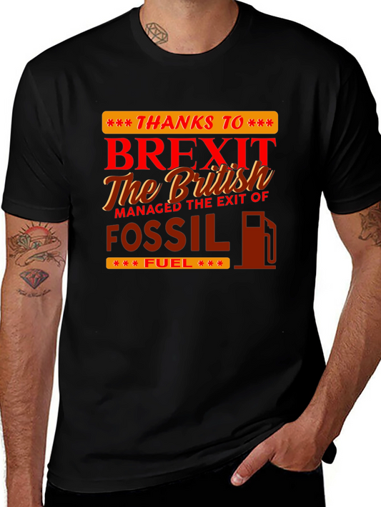 Brexit Fossil Fuel Graphic Tee