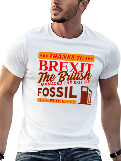 Brexit Fossil Fuel Graphic Tee