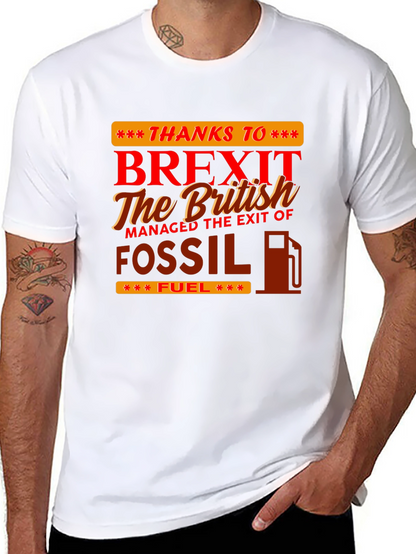 Brexit Fossil Fuel Graphic Tee