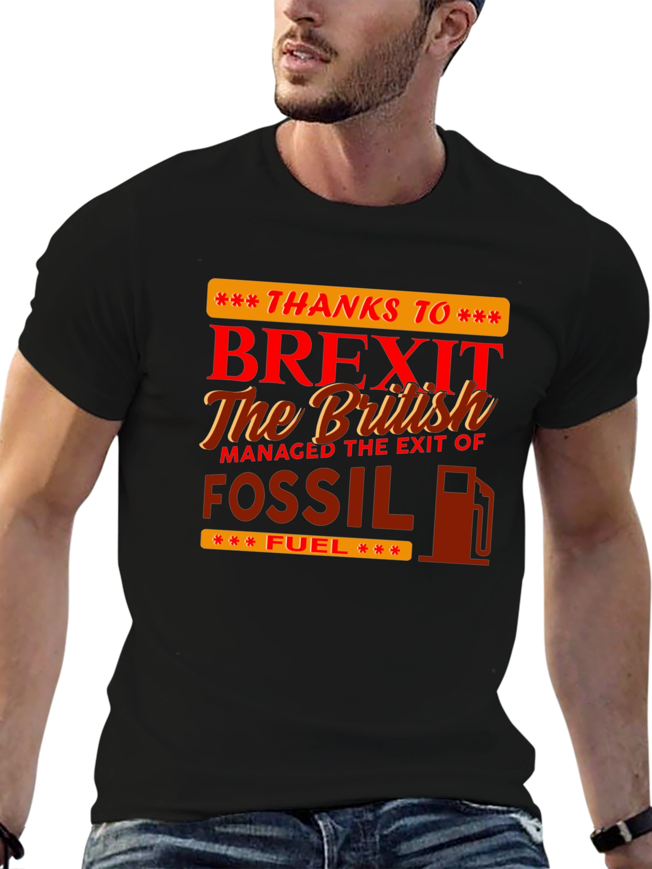 Brexit Fossil Fuel Graphic Tee