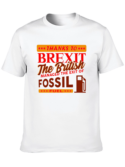 Brexit Fossil Fuel Graphic Tee
