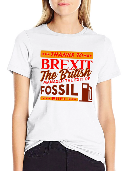 Brexit Fossil Fuel Graphic Tee
