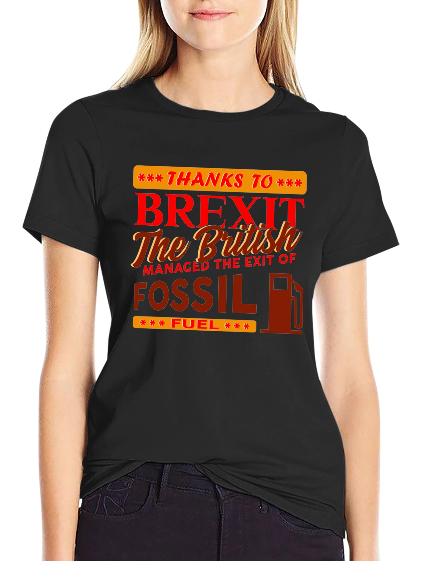 Brexit Fossil Fuel Graphic Tee