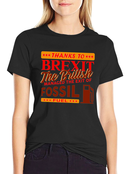 Brexit Fossil Fuel Graphic Tee