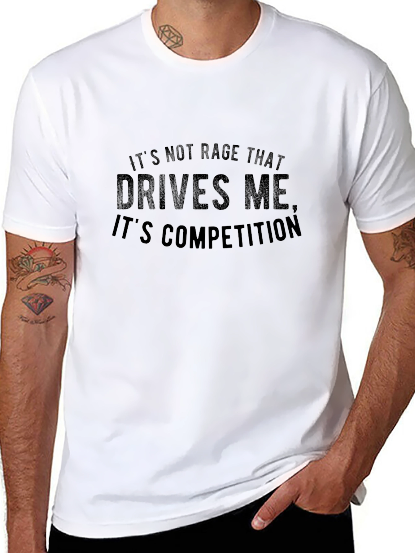 Competition Drives Me - Graphic T-Shirt