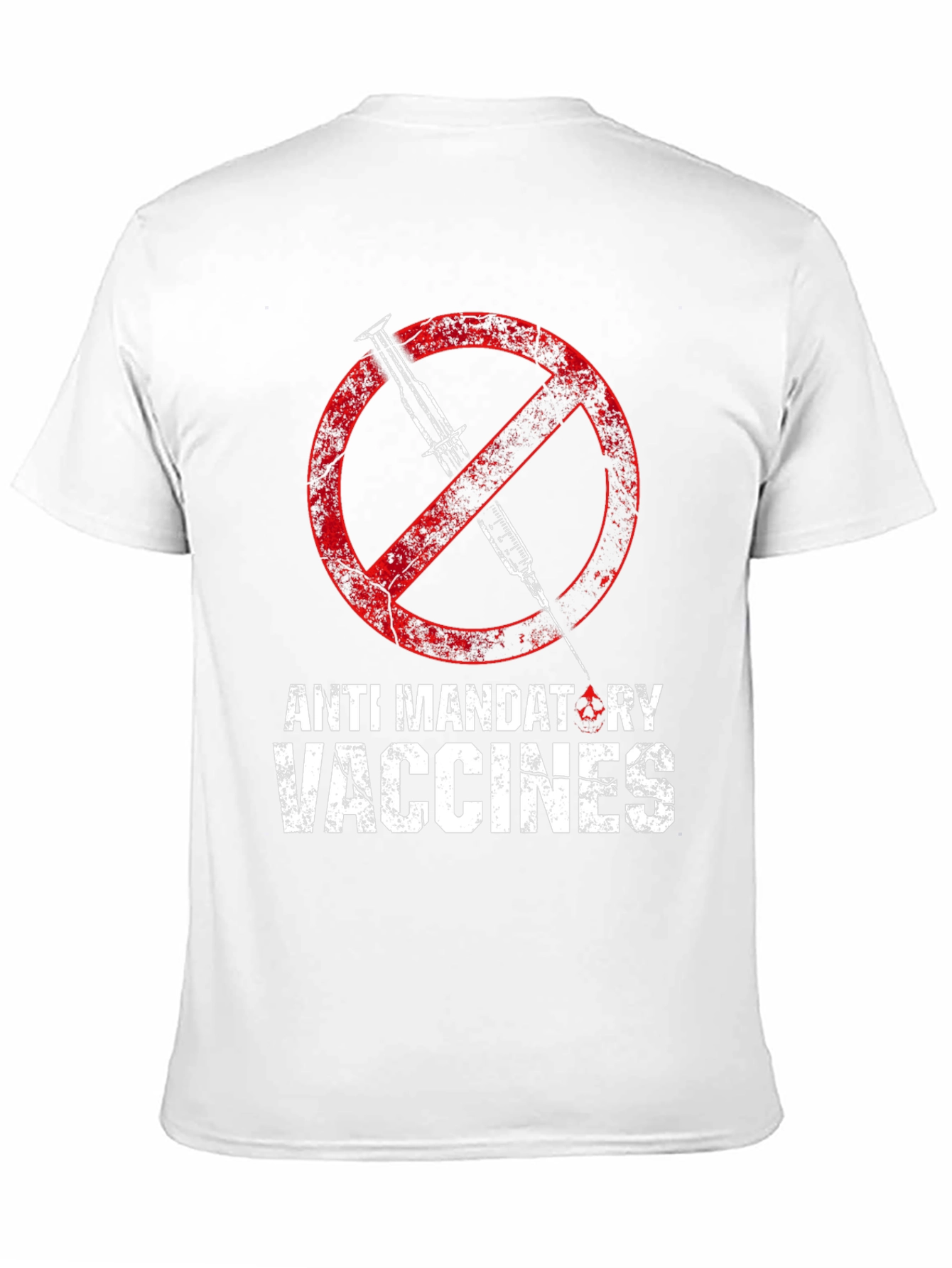 Anti Mandatory Vaccines Graphic T-Shirt