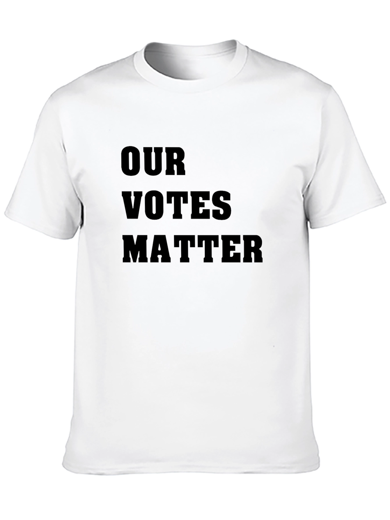Our Votes Matter T-Shirt - Black Classic Fit