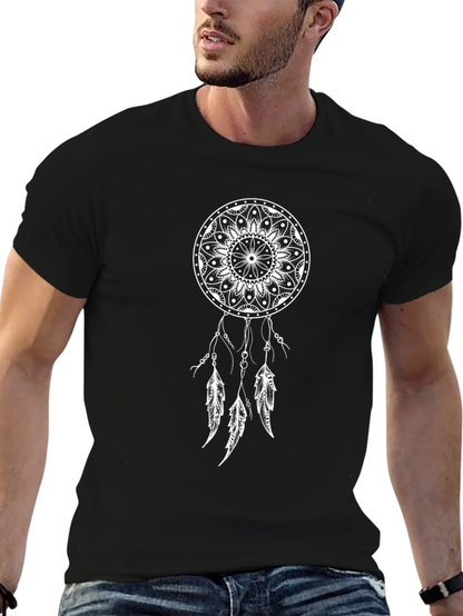 Dreamcatcher Graphic Black T-Shirt
