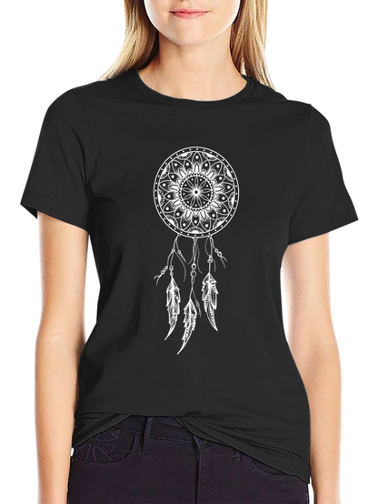 Dreamcatcher Graphic Black T-Shirt