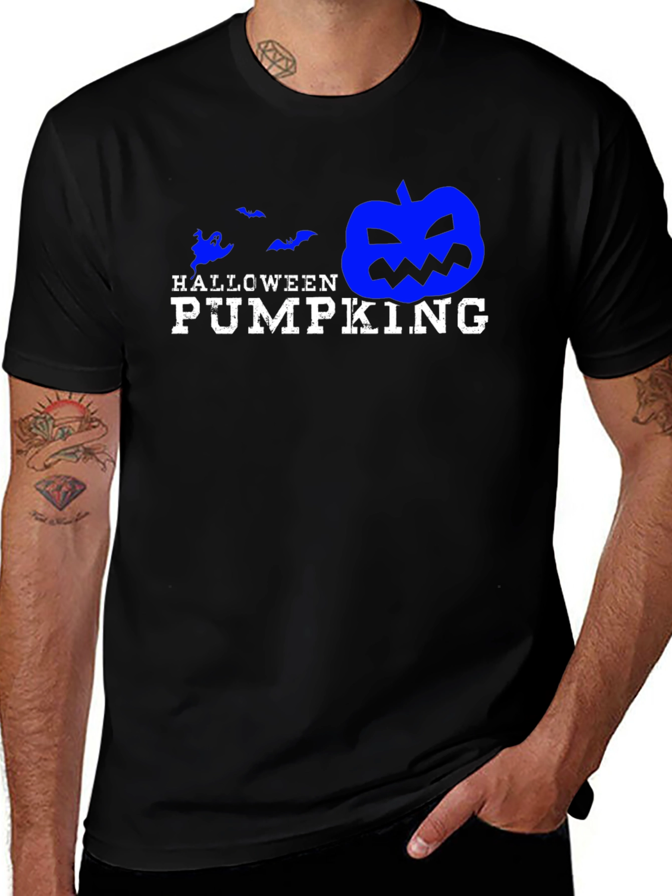 Halloween Pumpking Graphic Tee