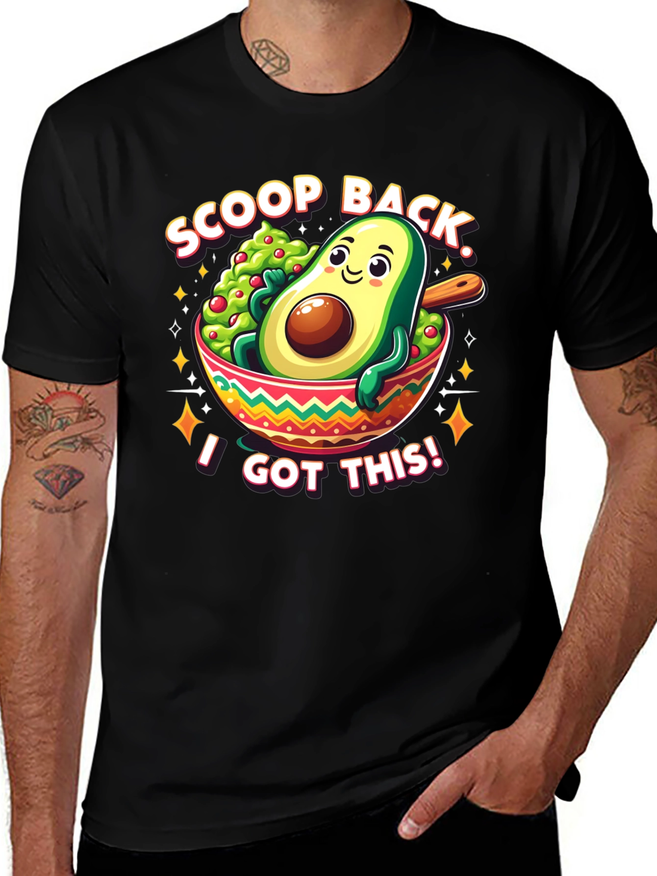 Scoop Back I Got This Avocado T-Shirt