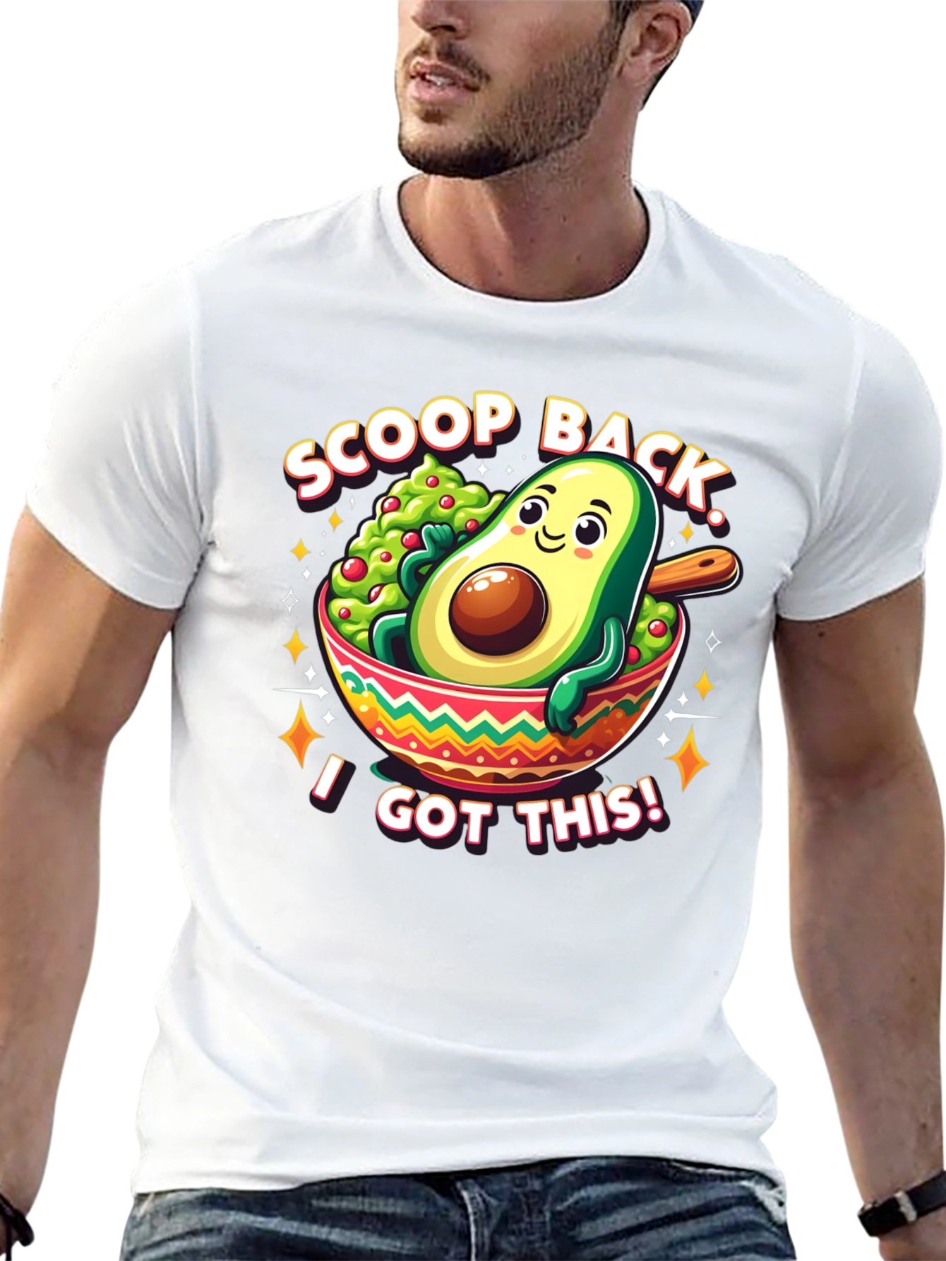 Scoop Back I Got This Avocado T-Shirt