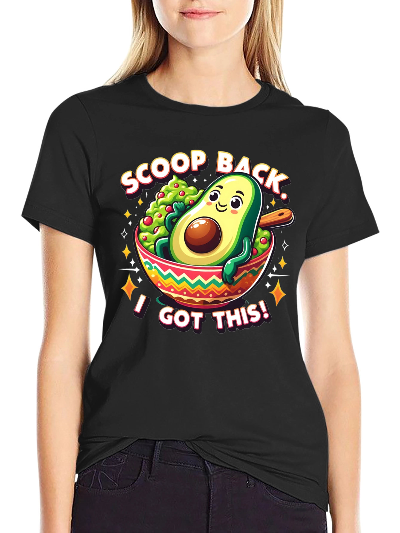 Scoop Back I Got This Avocado T-Shirt