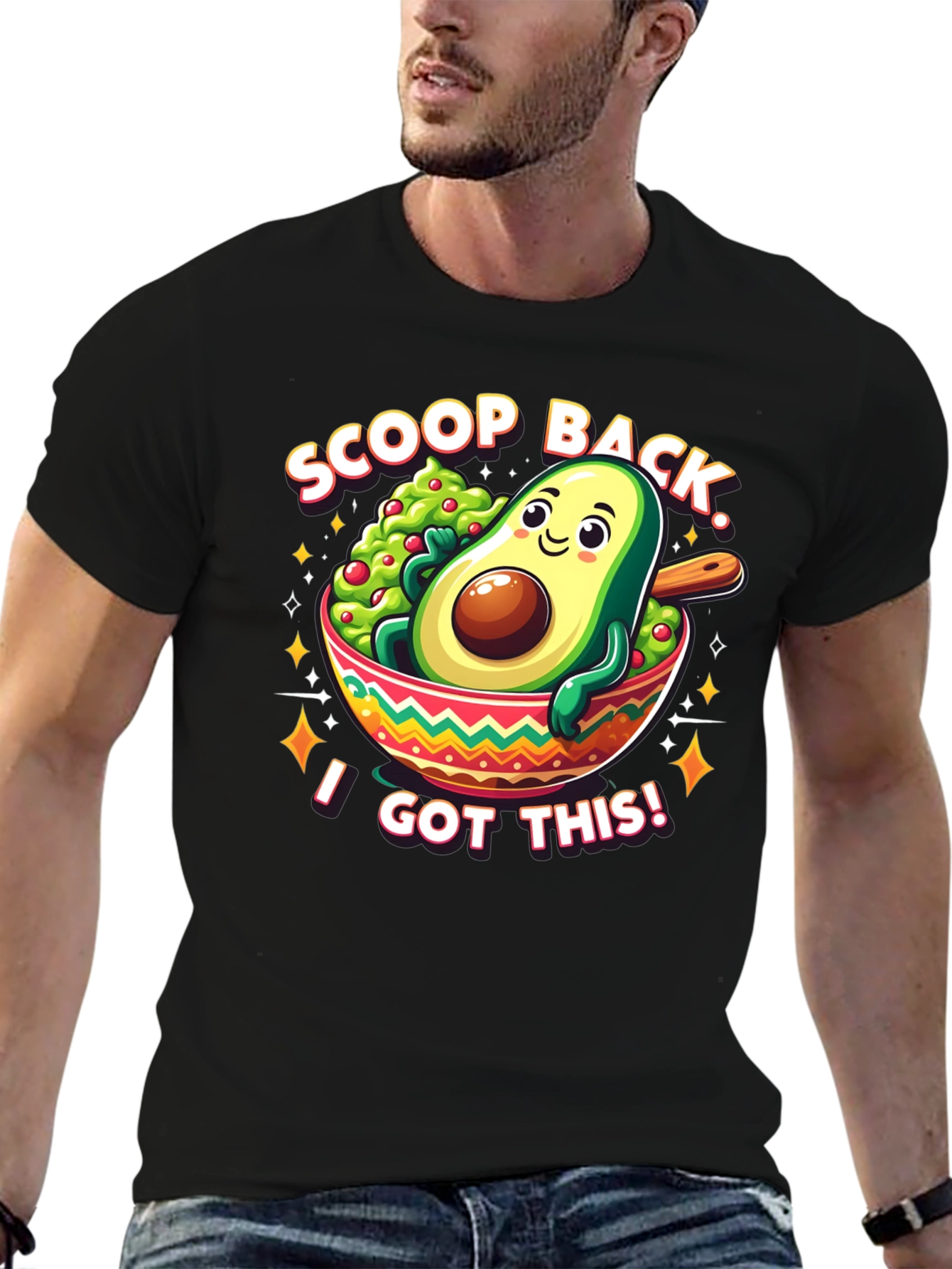 Scoop Back I Got This Avocado T-Shirt