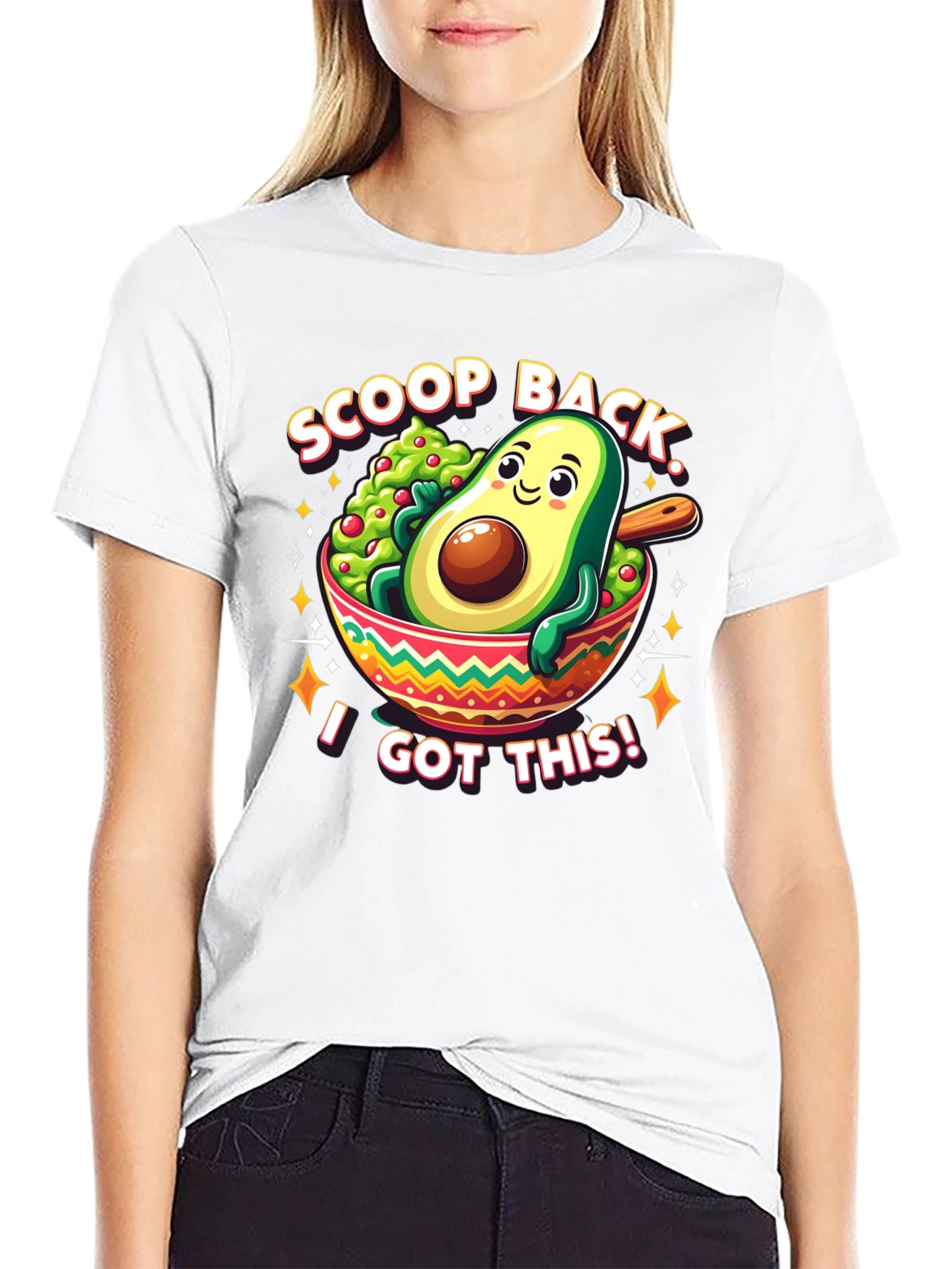 Scoop Back I Got This Avocado T-Shirt