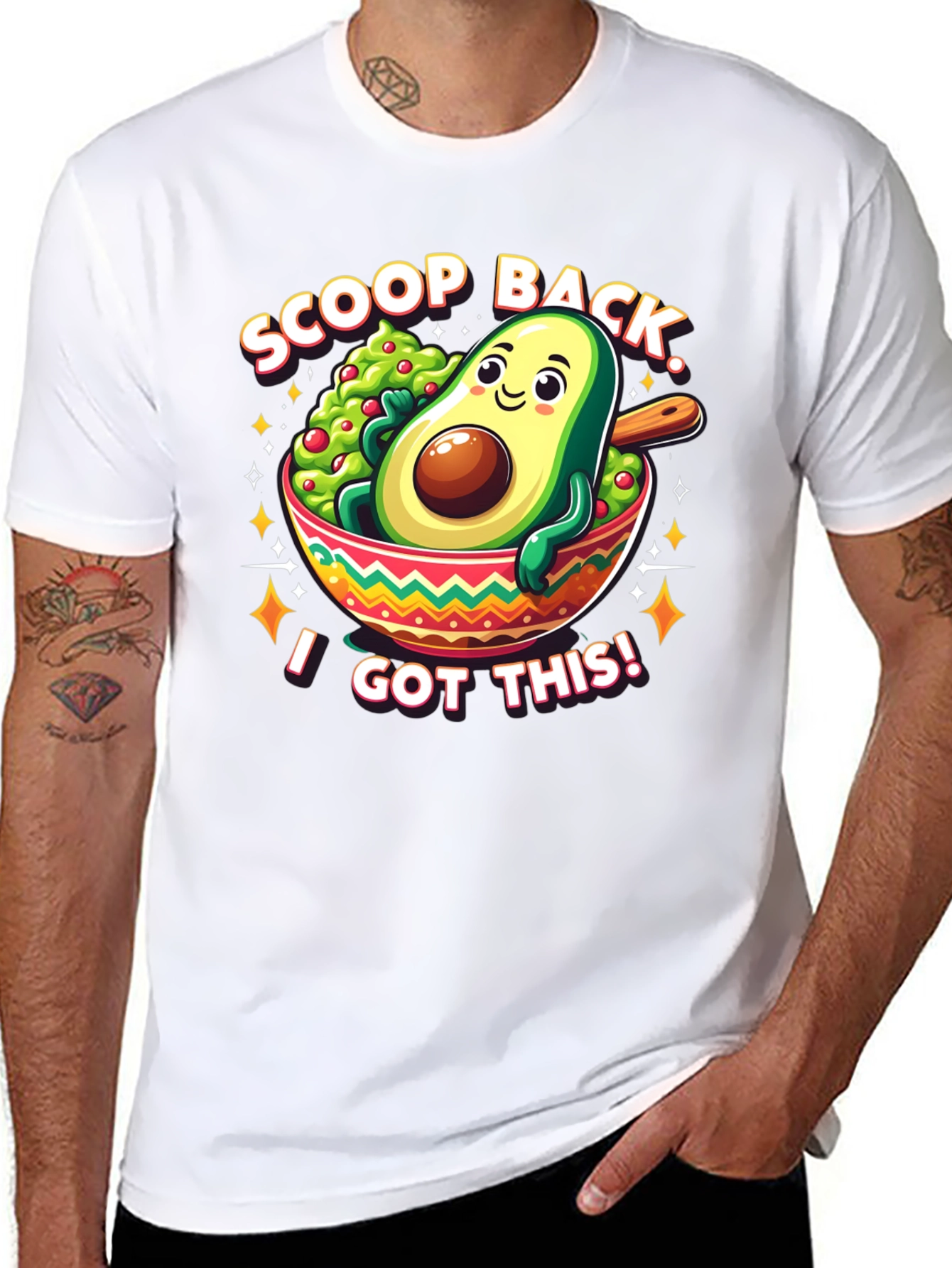 Scoop Back I Got This Avocado T-Shirt
