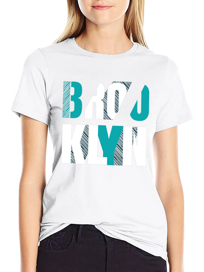 Brooklyn Graphic Print Crew Neck T-Shirt