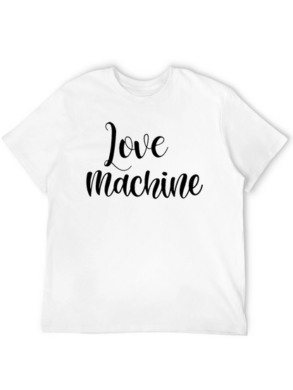 Love Machine Black T-Shirt