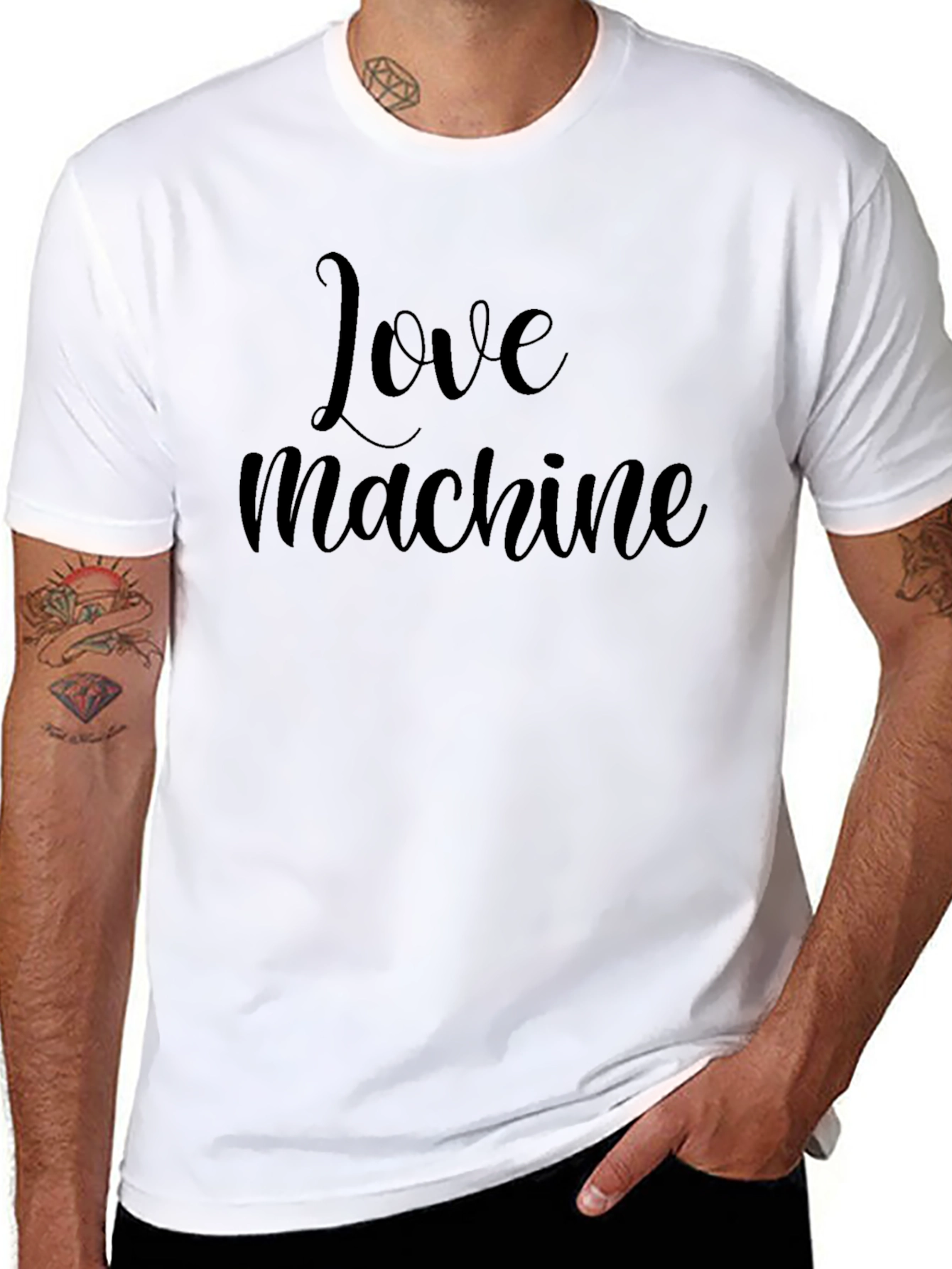 Love Machine Black T-Shirt