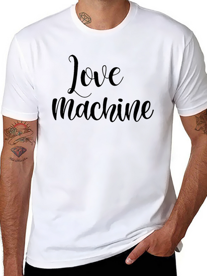 Love Machine Black T-Shirt